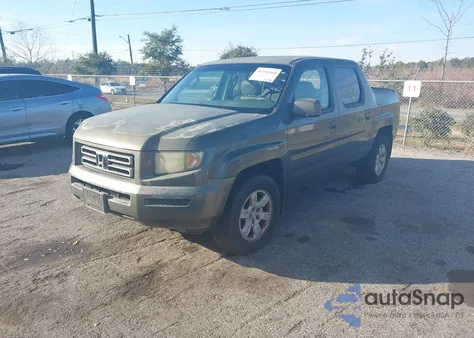 2006 Honda Ridgeline Rts from USA, damaged, VIN 2HJYK16416H543323